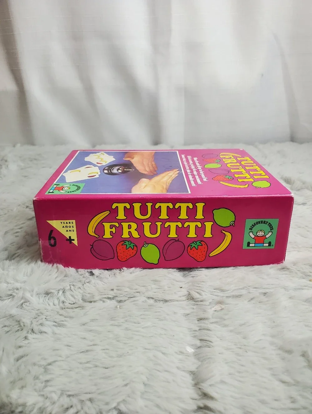 VTG Discovery Toys Tutti Frutti Card Game Fun Family 1991 No Instruction Manuel